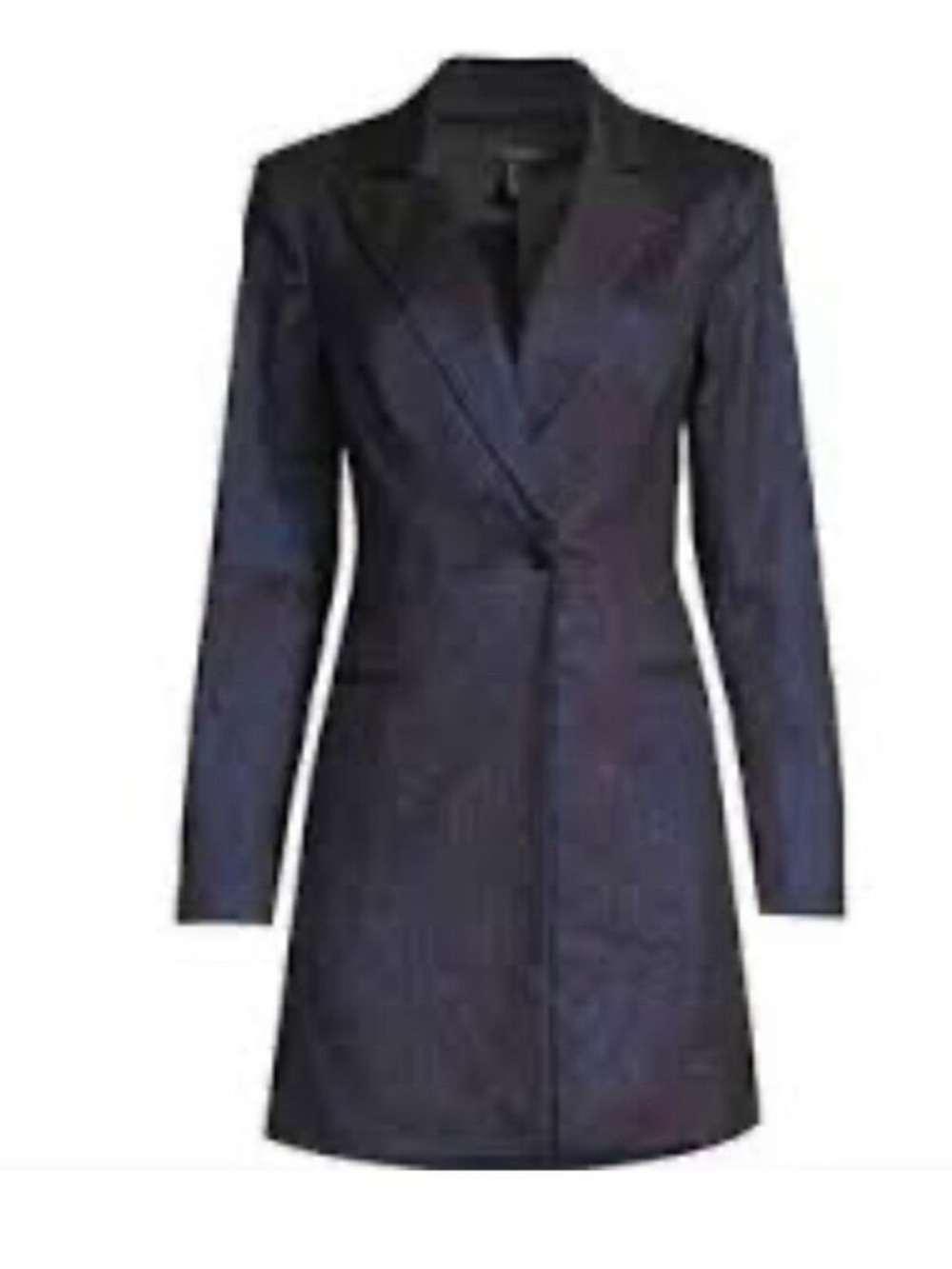 Aidan by Aidan Mattox Metallic Purple Tuxedo
Blazer‎ Dress Mini Size US 6